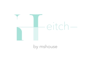 yuki (yukiyukiyuki0522)さんの子育て中でもオシャレを楽しみたいファミリー向けヘアサロン「H  eitch」(エイチ)のロゴへの提案