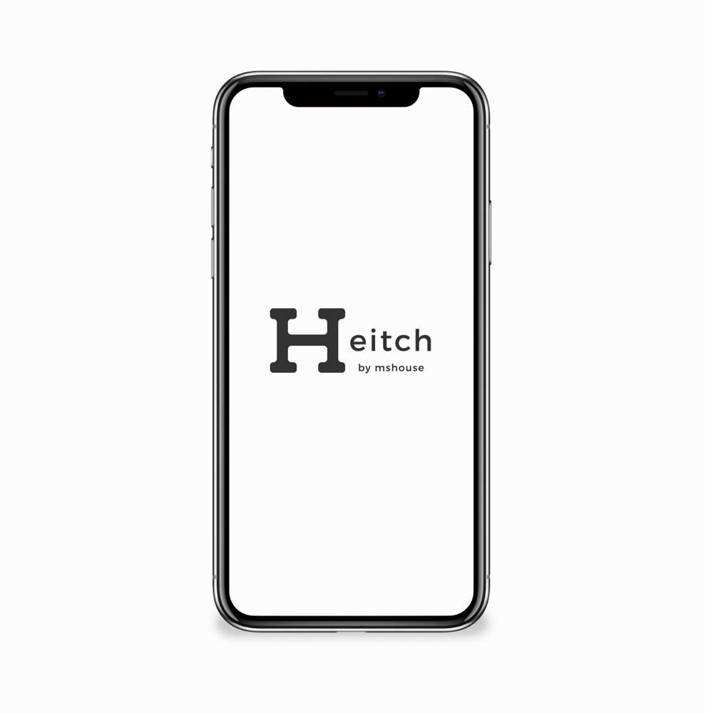 子育て中でもオシャレを楽しみたいファミリー向けヘアサロン「H  eitch」(エイチ)のロゴ