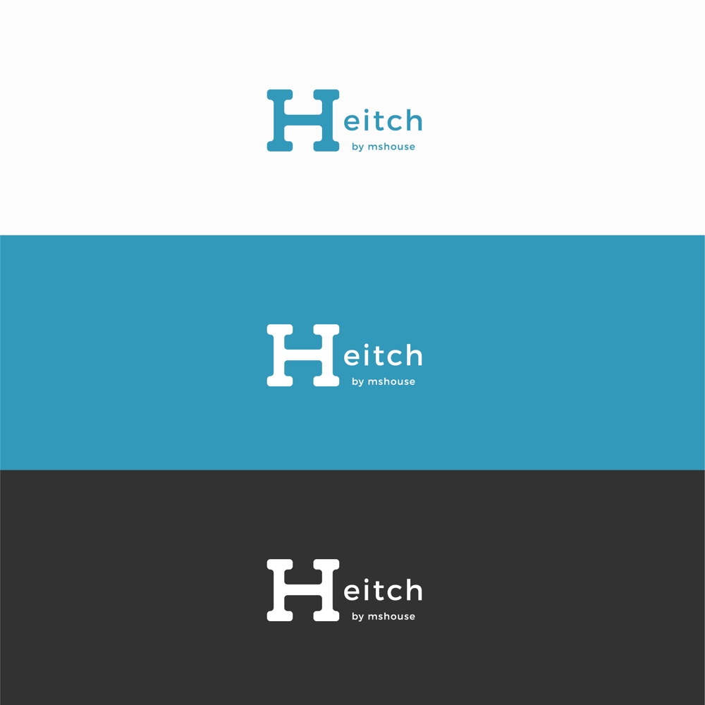 子育て中でもオシャレを楽しみたいファミリー向けヘアサロン「H  eitch」(エイチ)のロゴ