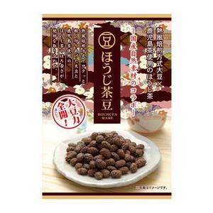 CACAO (CACAO)さんの豆菓子（ほうじ茶豆）の小袋パッケージデザインへの提案