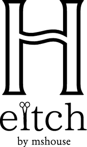 Nod(b)e -オフィスノード- (nob_lance)さんの子育て中でもオシャレを楽しみたいファミリー向けヘアサロン「H  eitch」(エイチ)のロゴへの提案