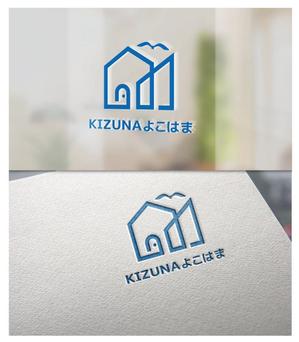 KR-design (kR-design)さんの不動産会社「KIZUNAよこはま」のロゴ（ロゴ・名刺・会社紹介等に利用）への提案