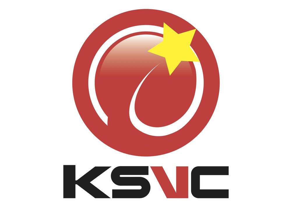 「KSVC」のロゴ作成