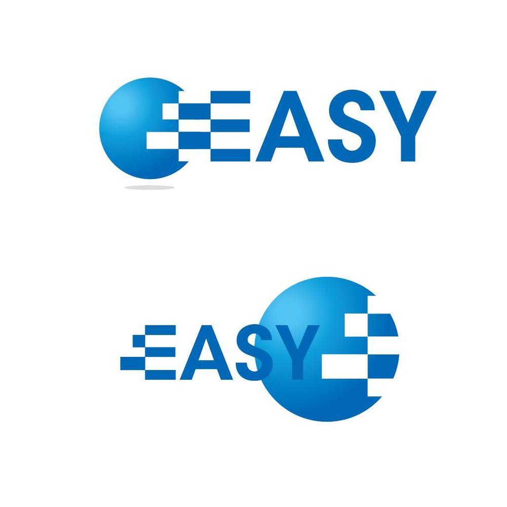 「EASY」のロゴ作成