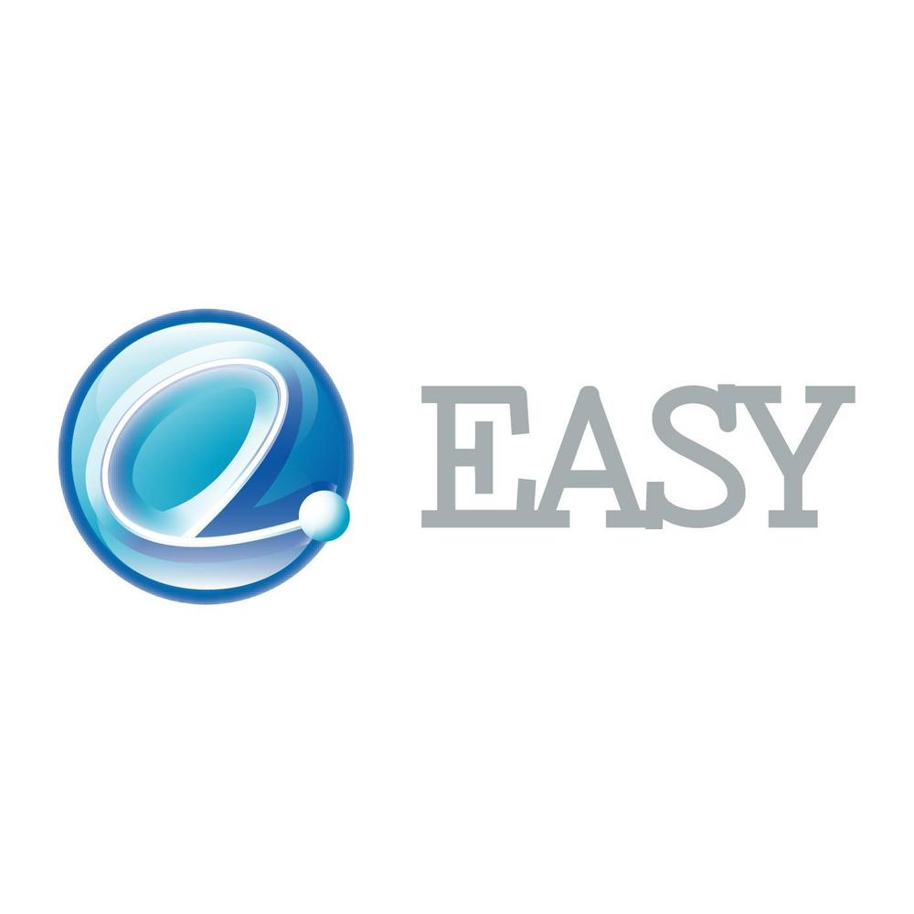 「EASY」のロゴ作成