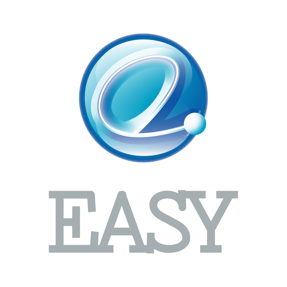 「EASY」のロゴ作成