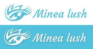 Hiko-KZ Design (hiko-kz)さんのマツエクサロン『Minea lush』のロゴへの提案