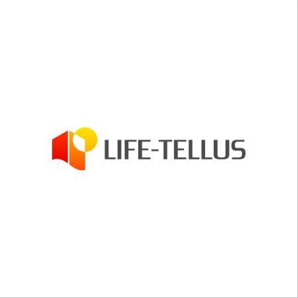 「LIFE-TELLUS」のロゴ作成