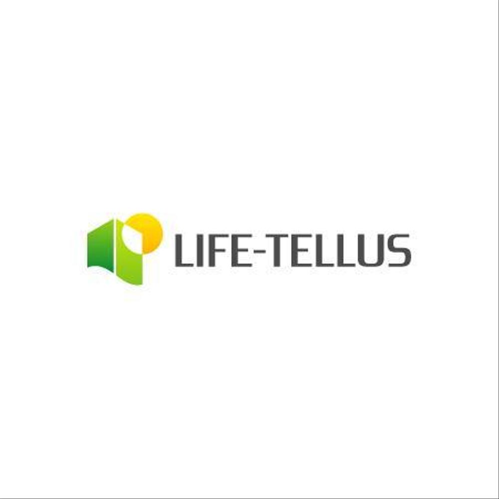 「LIFE-TELLUS」のロゴ作成