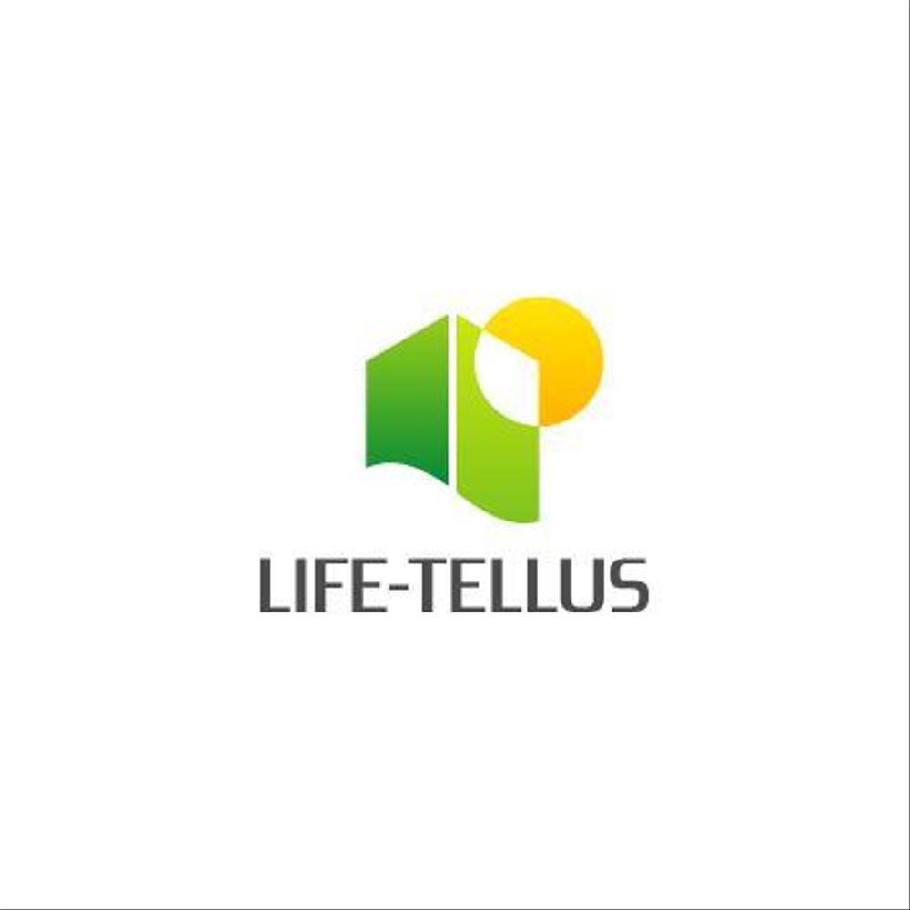 「LIFE-TELLUS」のロゴ作成