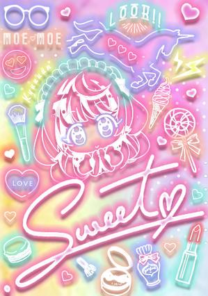 KUMARI (mi08)さんのキービジュアルの制作【テーマは今どきSweet】への提案