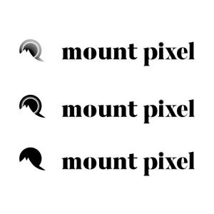 koma2 (koma2)さんの「mount pixel」のロゴ　への提案