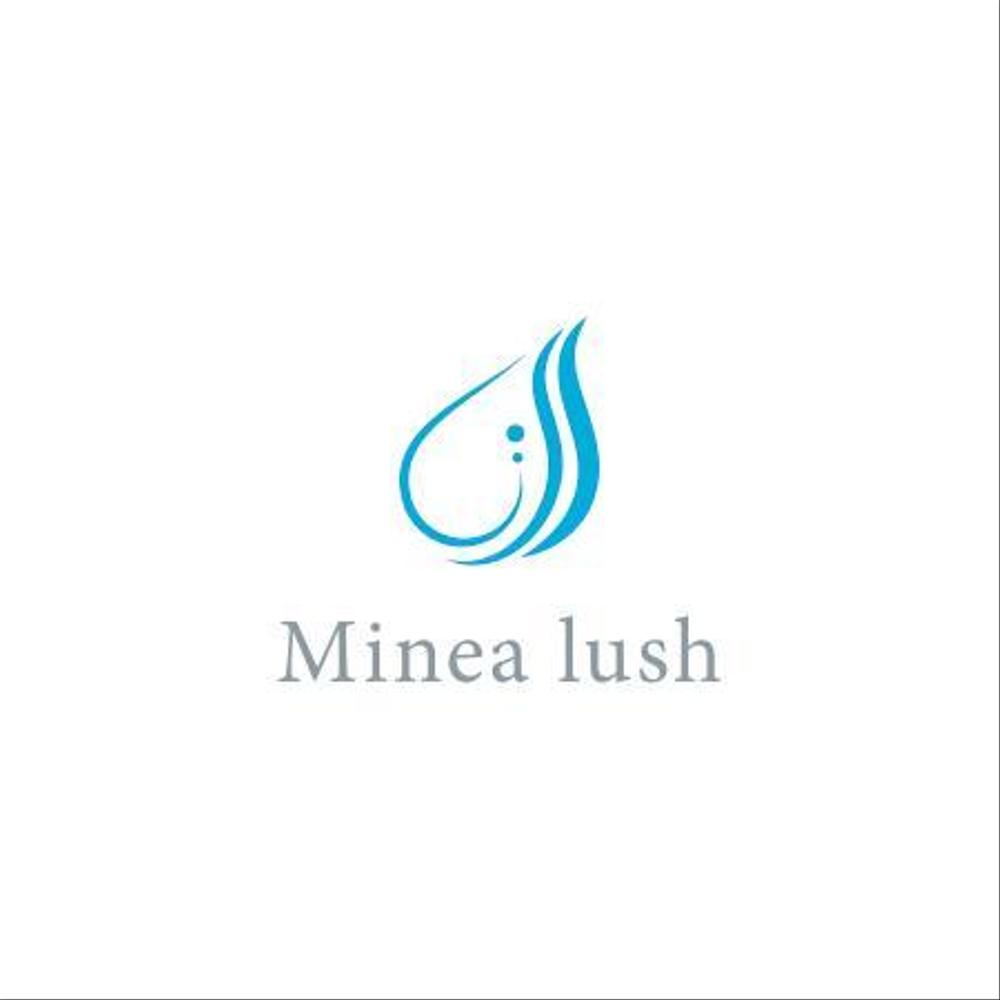 マツエクサロン『Minea lush』のロゴ