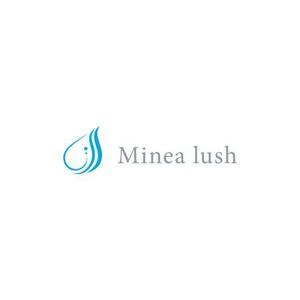 alne-cat (alne-cat)さんのマツエクサロン『Minea lush』のロゴへの提案