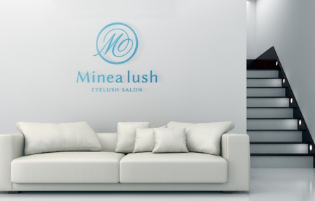 ALTAGRAPH (ALTAGRAPH)さんのマツエクサロン『Minea lush』のロゴへの提案