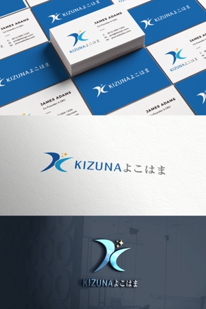 YOO GRAPH (fujiseyoo)さんの不動産会社「KIZUNAよこはま」のロゴ（ロゴ・名刺・会社紹介等に利用）への提案