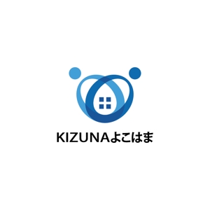 コトブキヤ (kyo-mei)さんの不動産会社「KIZUNAよこはま」のロゴ（ロゴ・名刺・会社紹介等に利用）への提案