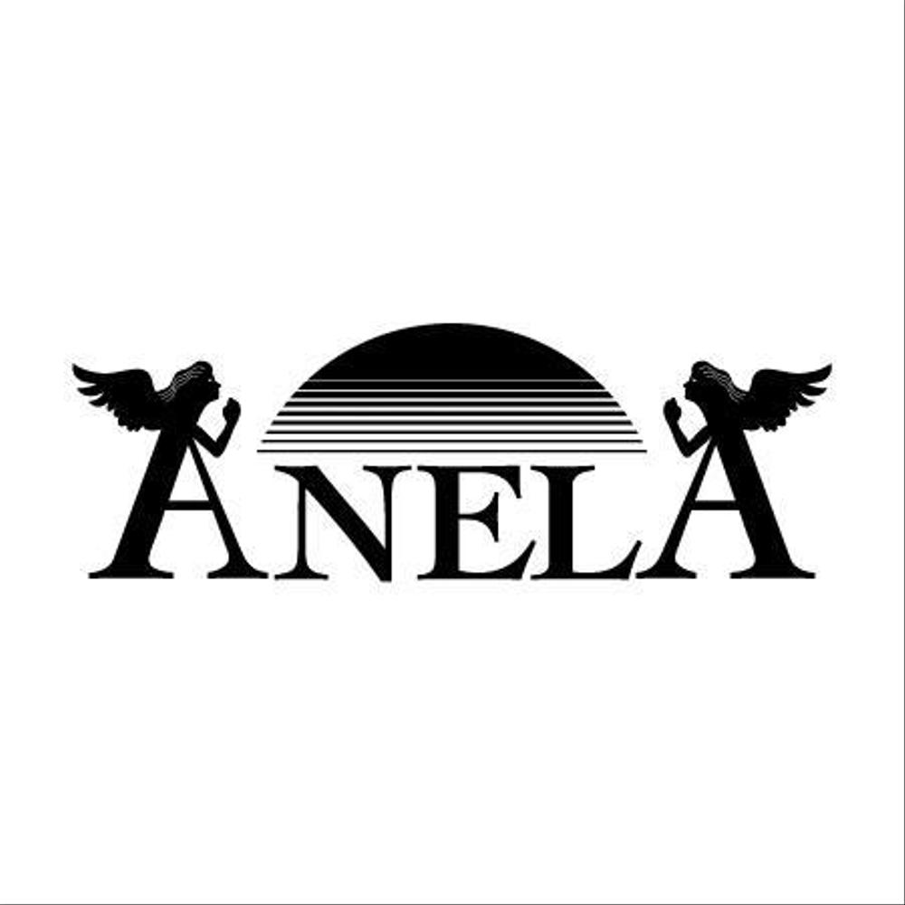 ハワイ島の豪華クルーザー船名「ANELA」のロゴ作成