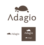 郷山志太 (theta1227)さんのカフェ 『Adagio』のロゴ、デザインへの提案