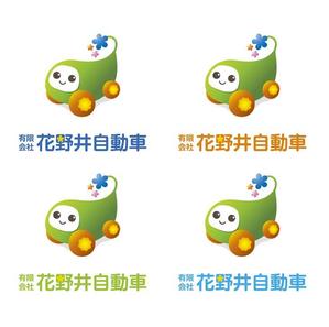 weeskiagogoさんの「有限会社花野井自動車　」のロゴ作成への提案
