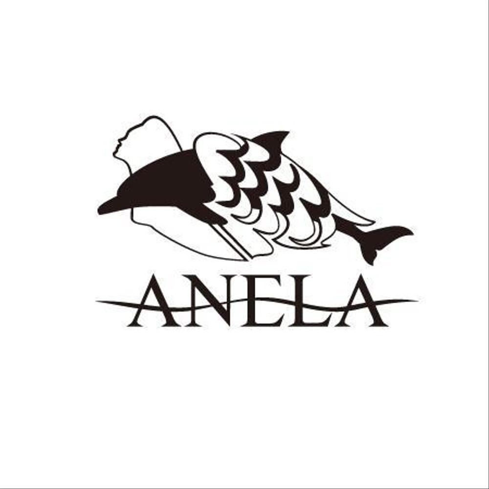 ハワイ島の豪華クルーザー船名「ANELA」のロゴ作成