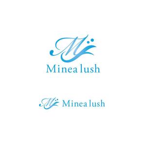 design vero (VERO)さんのマツエクサロン『Minea lush』のロゴへの提案