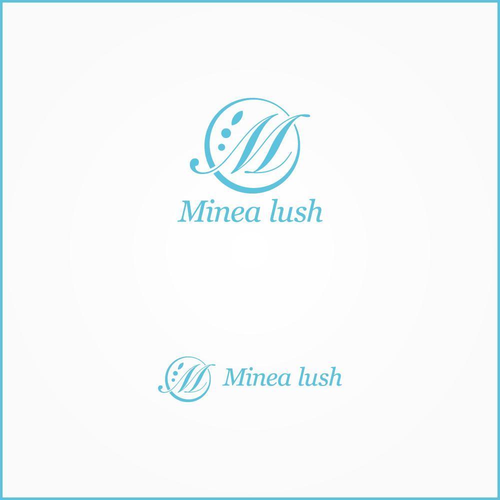 マツエクサロン『Minea lush』のロゴ