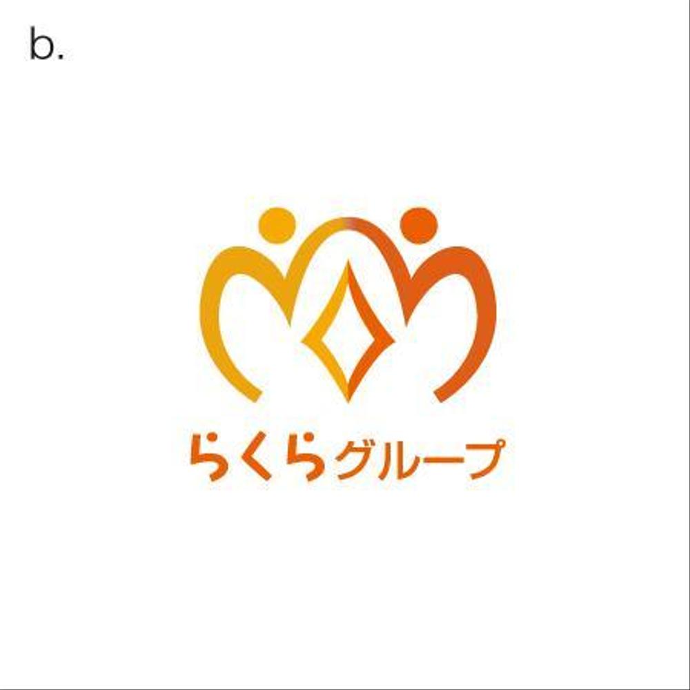 介護福祉事業・有料老人ホーム運営「らくら」のロゴ作成