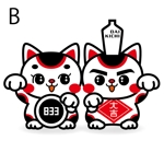OGI (ogi--)さんの招き猫のキャラクターデザインへの提案