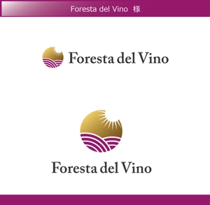 FISHERMAN (FISHERMAN)さんのワインサロン「Foresta del Vino」 のロゴへの提案