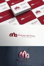 YOO GRAPH (fujiseyoo)さんのワインサロン「Foresta del Vino」 のロゴへの提案