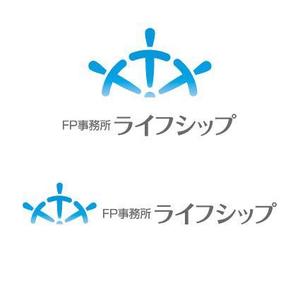 angie design (angie)さんの「FP事務所ライフシップ　（Financial planners Office Life Ship）」のロゴ作成への提案