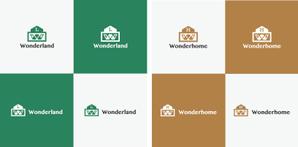 hikarun1010 (lancer007)さんの不動産＆住宅会社「ワンダーランド」のブランドロゴのリメイクへの提案