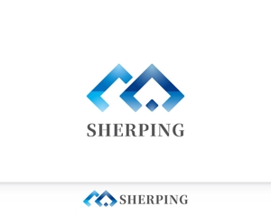 Chapati (tyapa)さんの営業コンサルティングの新パッケージサービス「SHERPING」のロゴへの提案
