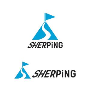 YASUSHI TORII (toriiyasushi)さんの営業コンサルティングの新パッケージサービス「SHERPING」のロゴへの提案