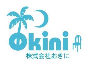 likilikiさんの「okini（株式会社おきに）」のロゴ作成への提案