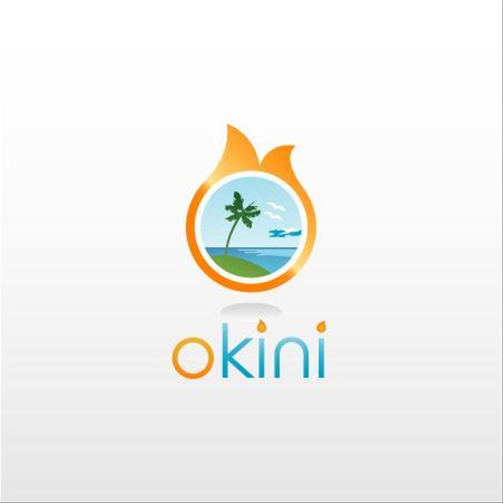 「okini（株式会社おきに）」のロゴ作成