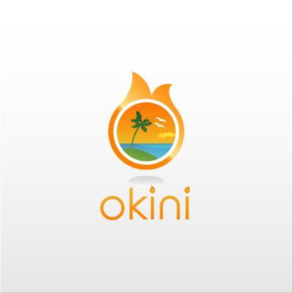 「okini（株式会社おきに）」のロゴ作成