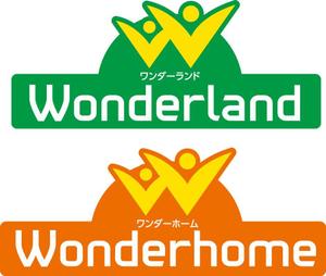TRIAL (trial)さんの不動産＆住宅会社「ワンダーランド」のブランドロゴのリメイクへの提案