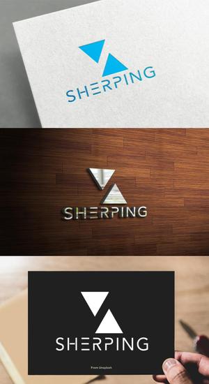 athenaabyz ()さんの営業コンサルティングの新パッケージサービス「SHERPING」のロゴへの提案