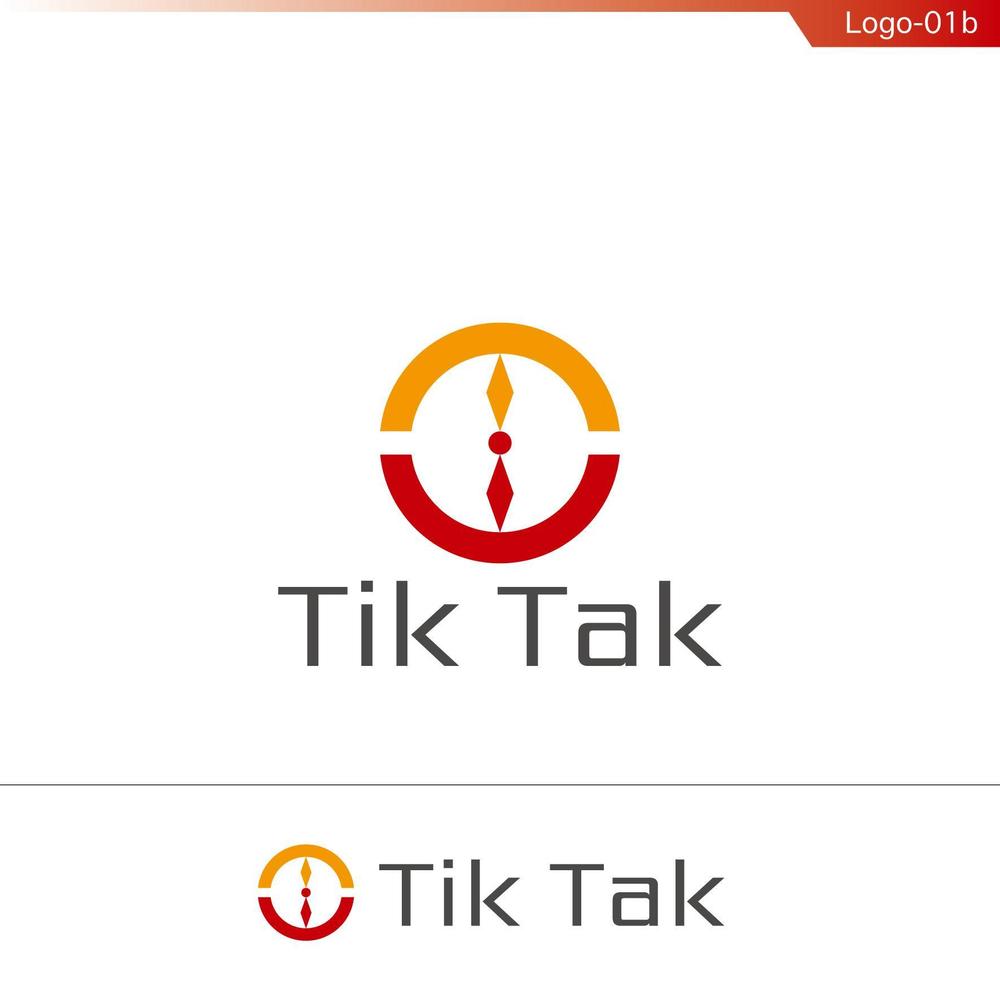 スピーディーなサービスを約束する「tik-tak.jp」ロゴ（東南アジア人向け）