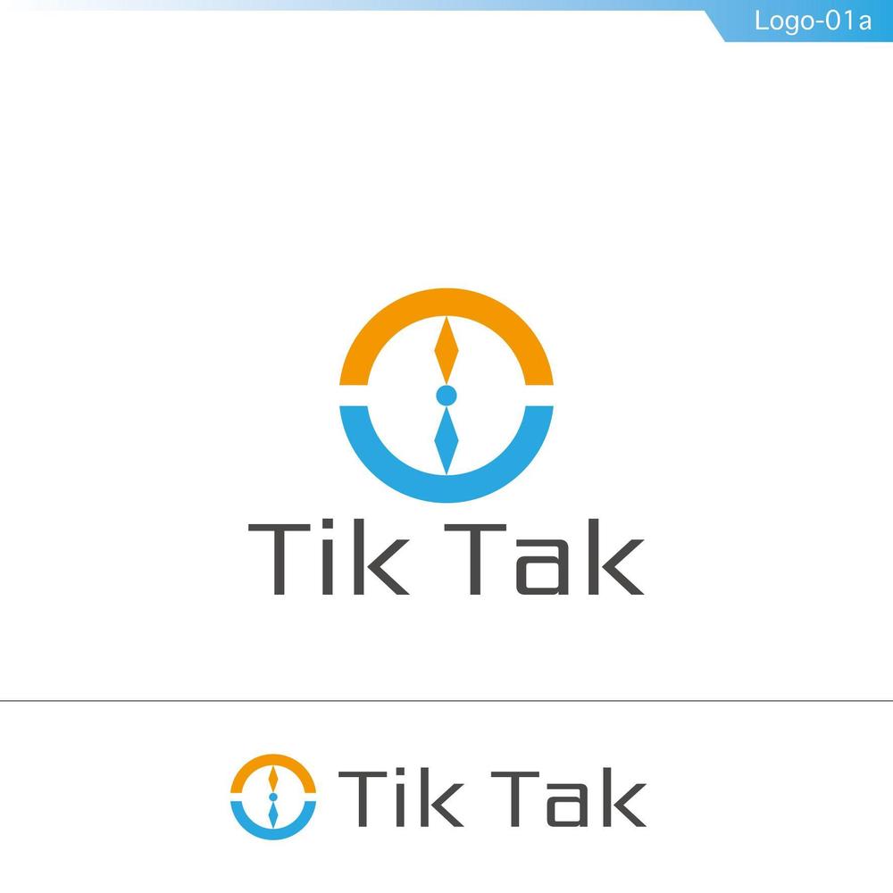 スピーディーなサービスを約束する「tik-tak.jp」ロゴ（東南アジア人向け）