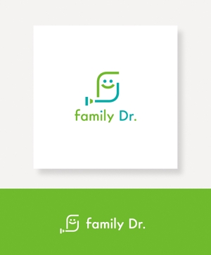 smoke-smoke (smoke-smoke)さんの医療系アプリ「family Dr.」のロゴへの提案