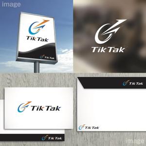 oo_design (oo_design)さんのスピーディーなサービスを約束する「tik-tak.jp」ロゴ（東南アジア人向け）への提案