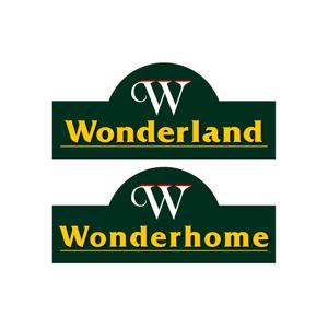 Crony works (SRL_WORKS)さんの不動産＆住宅会社「ワンダーランド」のブランドロゴのリメイクへの提案