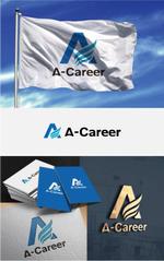 drkigawa (drkigawa)さんの外国人材紹介、日本語教育「A-Career」のロゴへの提案