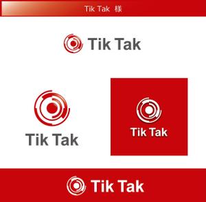 FISHERMAN (FISHERMAN)さんのスピーディーなサービスを約束する「tik-tak.jp」ロゴ（東南アジア人向け）への提案