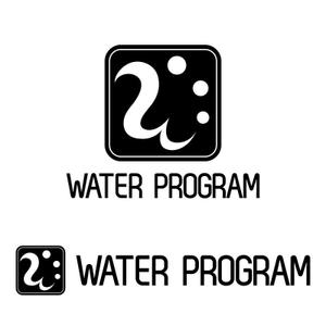 perles de verre (perles_de_verre)さんの【延長】「WATER PROGRAM」のロゴ作成への提案