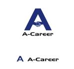 MacMagicianさんの外国人材紹介、日本語教育「A-Career」のロゴへの提案