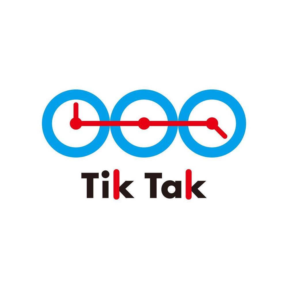 スピーディーなサービスを約束する「tik-tak.jp」ロゴ（東南アジア人向け）